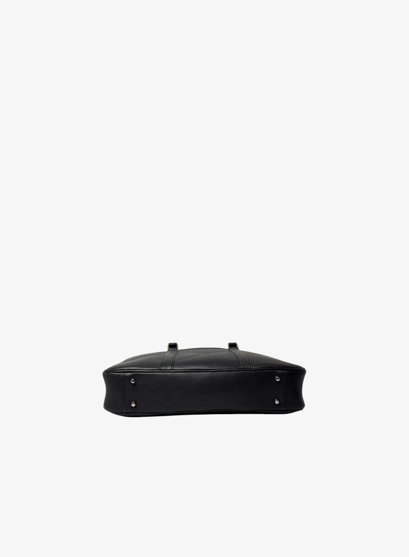 Emery Prestige Leather Briefcase - Image 5